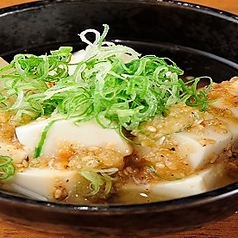 豆腐のアヒージョ