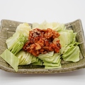 料理メニュー写真&nbsp;＜キャベツ肴＞ピリ辛キャベツの和牛ホルモン