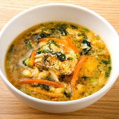 わか玉スープ/たまごスープ/野菜スープ/わかめスープ