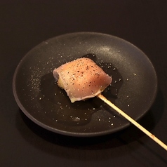 クリームチーズと生ハム
