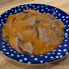 酒飲みのイカの塩辛