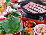 韓国焼肉がお楽しみ頂けるコースもあり◎ボリュームたっぷりでご満足頂けると思います♪