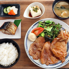 豚生姜焼き定食