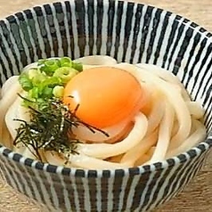 冷やし玉子うどん