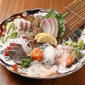 料理メニュー写真&nbsp;旬のお造り六点盛り