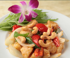 鶏肉とカシューナッツ炒め