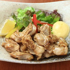 鶏ハラミ塩焼き