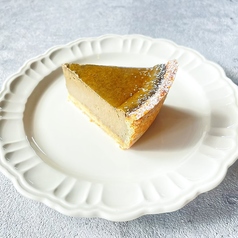 ほうじ茶と栗のチーズタルト