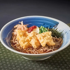 とり天梅おろしそば