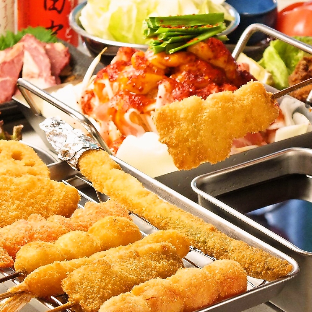 大阪伝統の味！名物串カツを味わおう！