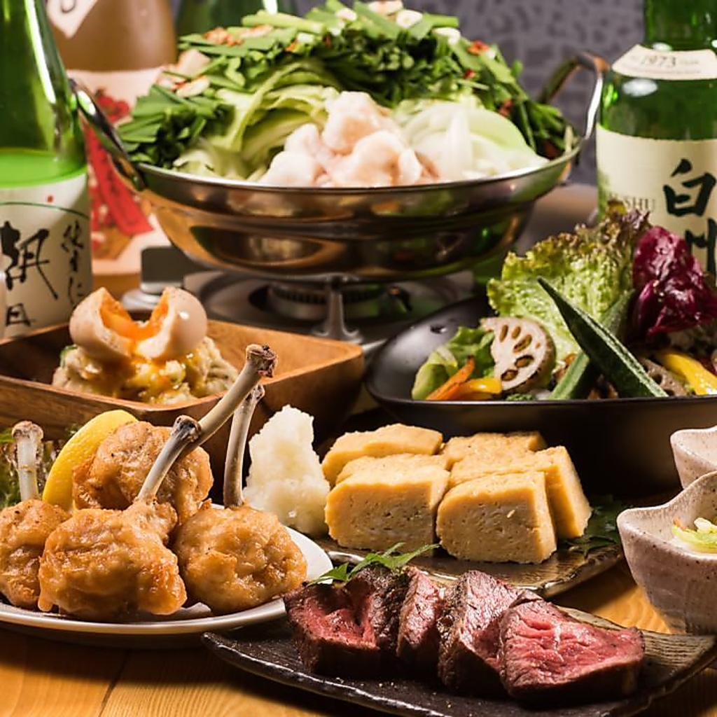 オリジナルのスープで仕上げた鍋がメインのコースは、たっぷり2時間飲み放題付き！ご堪能ください♪