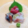 料理メニュー写真&nbsp;鮮魚3種盛り