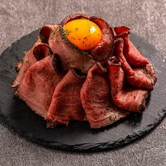 ローストビーフタワー　～ウニソースがけ～