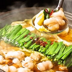 九州創作居酒屋　博多　笑門　博多駅筑紫口　本店　呼子活イカ　博多もつ鍋の写真2