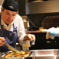 地元の食材を使用