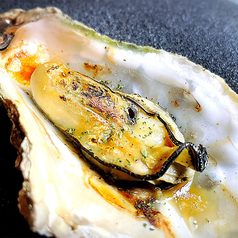 バター醤油の焼牡蠣