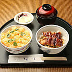 ミニえびかきあげ丼/ミニうなぎ丼