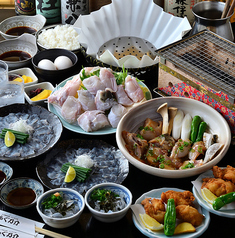 梅田 ふぐ乃介のコース写真