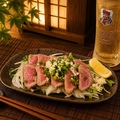 料理メニュー写真&nbsp;阿波牛たたき ★