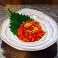 料理メニュー写真&nbsp;〈ピリ辛〉韓国のり付き！！チャンジャ