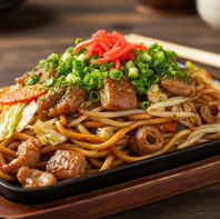 【産地こだわり】大和牛A5ランク使用焼きそば・どて焼き