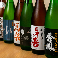 ※このほかにも多数おすすめの日本酒をご用意しております。