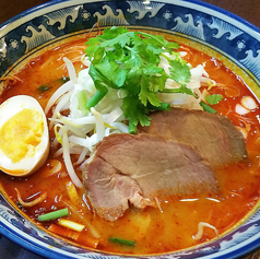 トムヤムラーメン　チャーシュー入り　