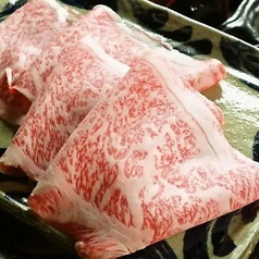国産黒毛ブランド和牛赤身肉の写真