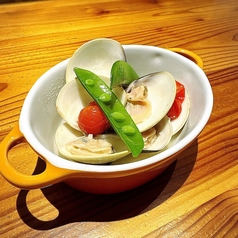ハマグリの白ワイン蒸し
