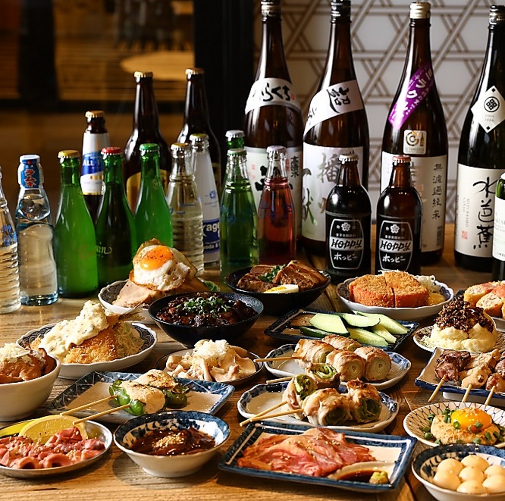 宴会、飲み放題コースもご用意