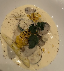 旬魚のさっぱりレモンクリーム煮