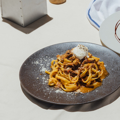 牛ラグーのタリアテッレ/beef ragu tagliatelleの写真