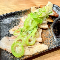 十勝産豚の旨塩ネギ焼き