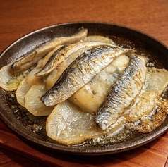 イワシとチーズマッシュポテトのオーブン焼き
