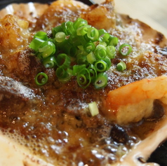 ホタテのカニ味噌コキール焼き