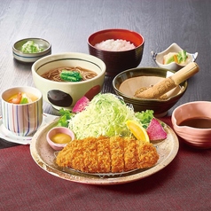 【こだわり豚ロース】とんかつ定食 お得な茶碗蒸し付