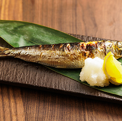 大トロいわしの塩焼き