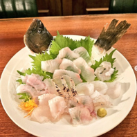 旬の鮮魚を活かしたこだわり料理を堪能