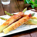料理メニュー写真&nbsp;白金豚のアスパラ巻き
