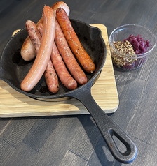 まきさわ工房5種ソーセージ入盛り合わせ