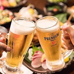 飲み放題メニューも充実！種類豊富なドリンク！