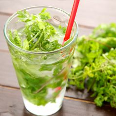 女性に大人気!!パクチーモヒート♪430円(税抜)