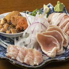 お造り五種盛り合わせ