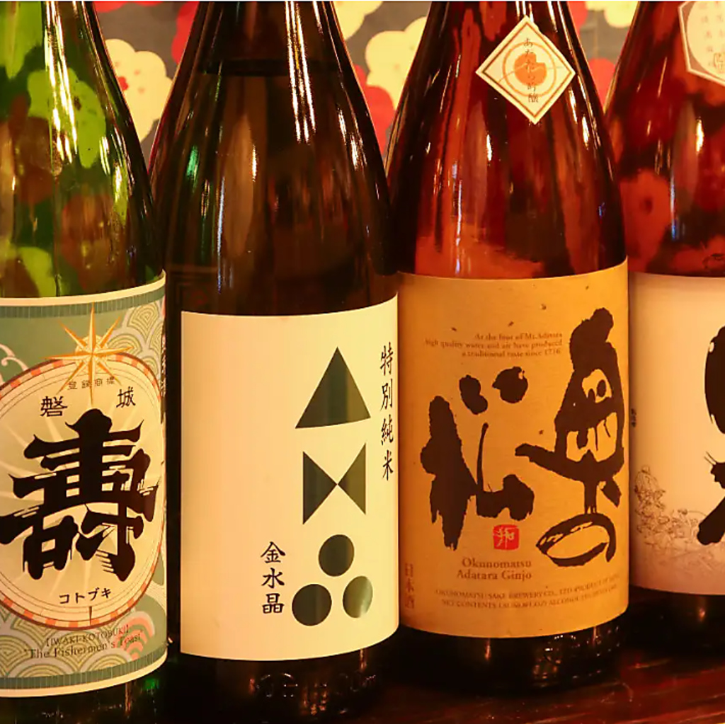 全国各地から「旨い酒」を厳選してご用意！お酒に合う一品料理も充実の品揃え♪ぜひご来店ください！