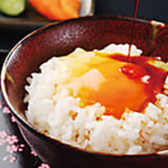 法隆寺醤油の卵かけご飯