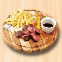 ザブトンステーキ(特製トリュフソースorおろしレモンポン酢）