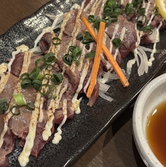 炙り馬肉マヨぽん