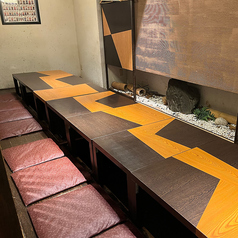 【最大14名様向け】＜個室＞テーブルを繋げて、最大14名様までご利用いただけます。お得な飲み放題やコースも多数ご用意しております。ご予約はお早めに！