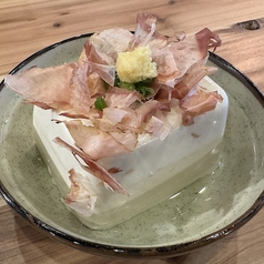 釧路豆腐の冷ややっこ