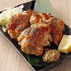 お酒と相性◎鶏ももの黒胡椒焼き